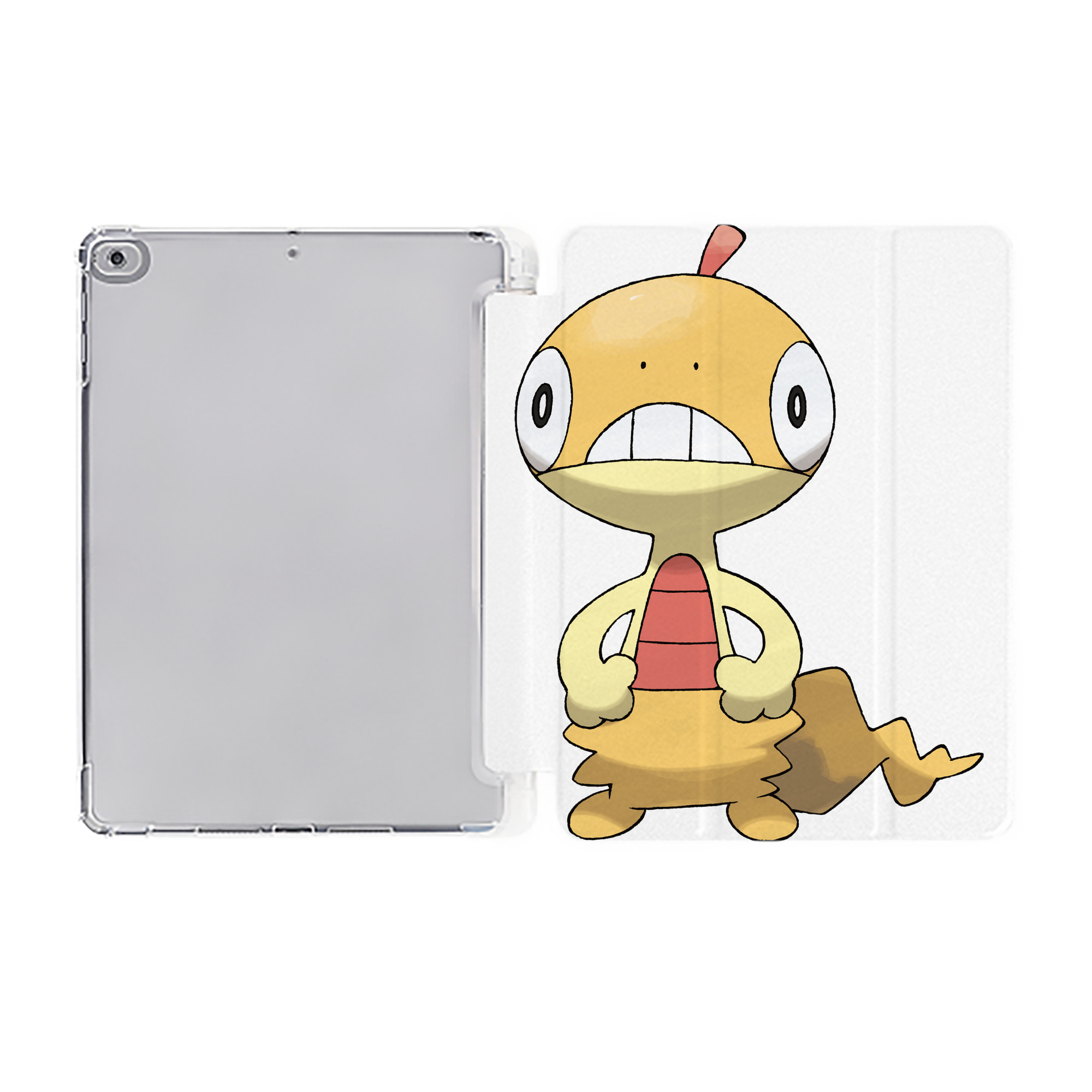 （画像用） ポケットモンスター Pokémon IPad ケース ペン収納付き 三つ折りスタンド PUレザー×シリコン 対応機種9.5/10.5/10.9インチ